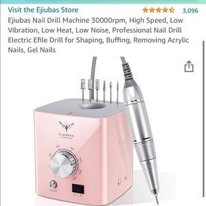 Electric nail drill